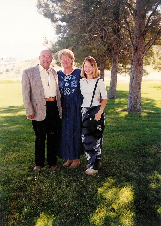 2001 Burnett family reunion in Malad, ID